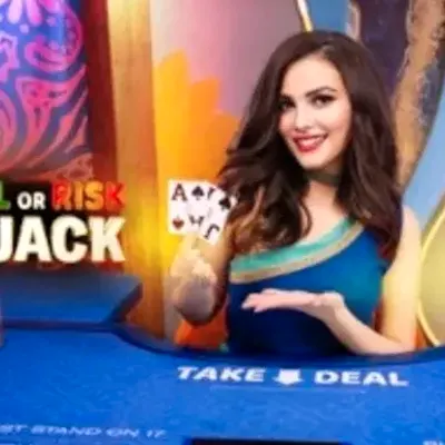 Take Deal or Risk Blackjack by ICONIC21